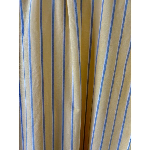 Ralph Lauren Shirt XXL Classic Fit Yellow Blue Stripe Oxford Preppy Old Money - Picture 16 of 16